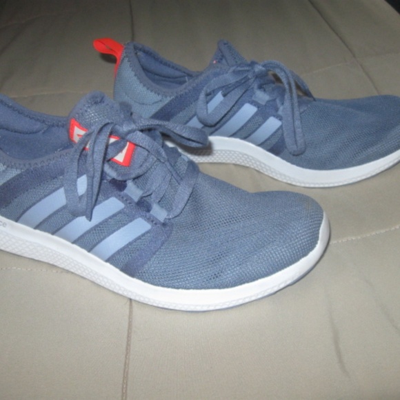 adidas Shoes - Women's Running Shoes Adidas Gray/Orange Size 7.5